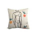 Coussin "Nu aux Oranges"