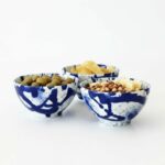 Trio de Bols Évasés « Bleu Cobalte »