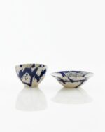Duo "Éclat d’Azur" – Set de 2 Bols Artisanaux