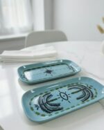 Duo de Plateaux Graphismes Ethno-Chic