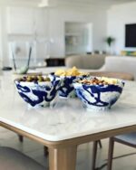 Trio de Bols Évasés « Bleu Cobalte » – Image 2